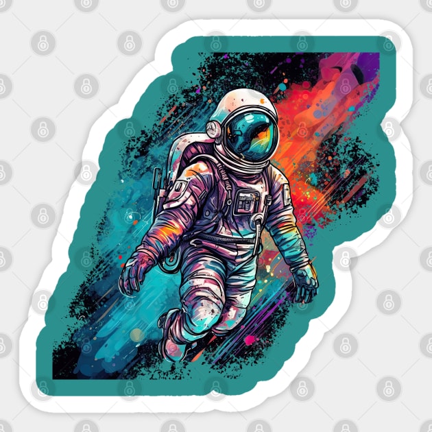 Spacing Out Sticker by Oddities Outlet